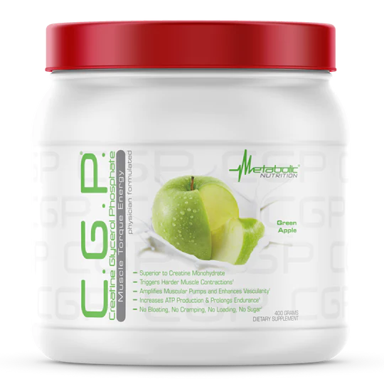 Creatine + Glycerol + Phosphate 40 servs | Metabolic Nutrition