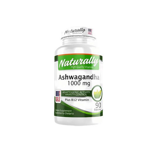 Ashwagandha 1000mg 90 capsulas | Naturally