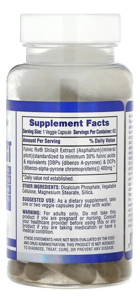 SHILAJIT EXTRACT 60 CAPS| HI-TECH