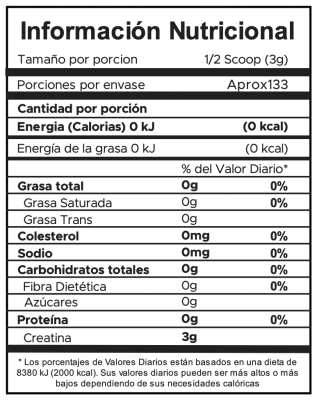 Creatina Monohidratada 67-133 servs | IMN