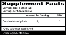 Cargar imagen en el visor de la galería, Creatina monohidratada 60 servs | Insane Labz
