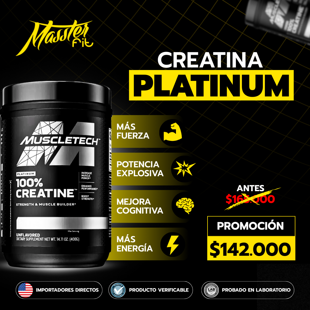 Platinum Creatina 80 servicios | MuscleTech