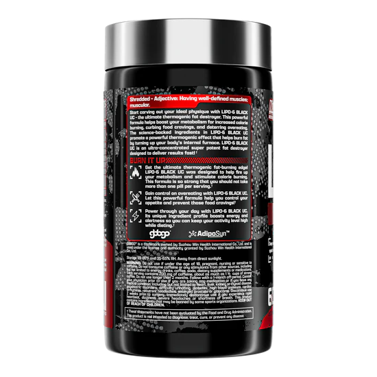 Lipo-6 black Ultra Concentrate 60 caps | Nutrex