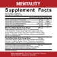 Mentality Nootropic 60 caps | Rich Piana 5% Nutrition