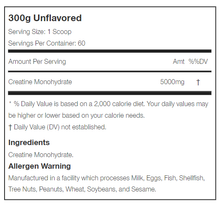 Cargar imagen en el visor de la galería, Creatina monohidratada 300g | Primeval Labs
