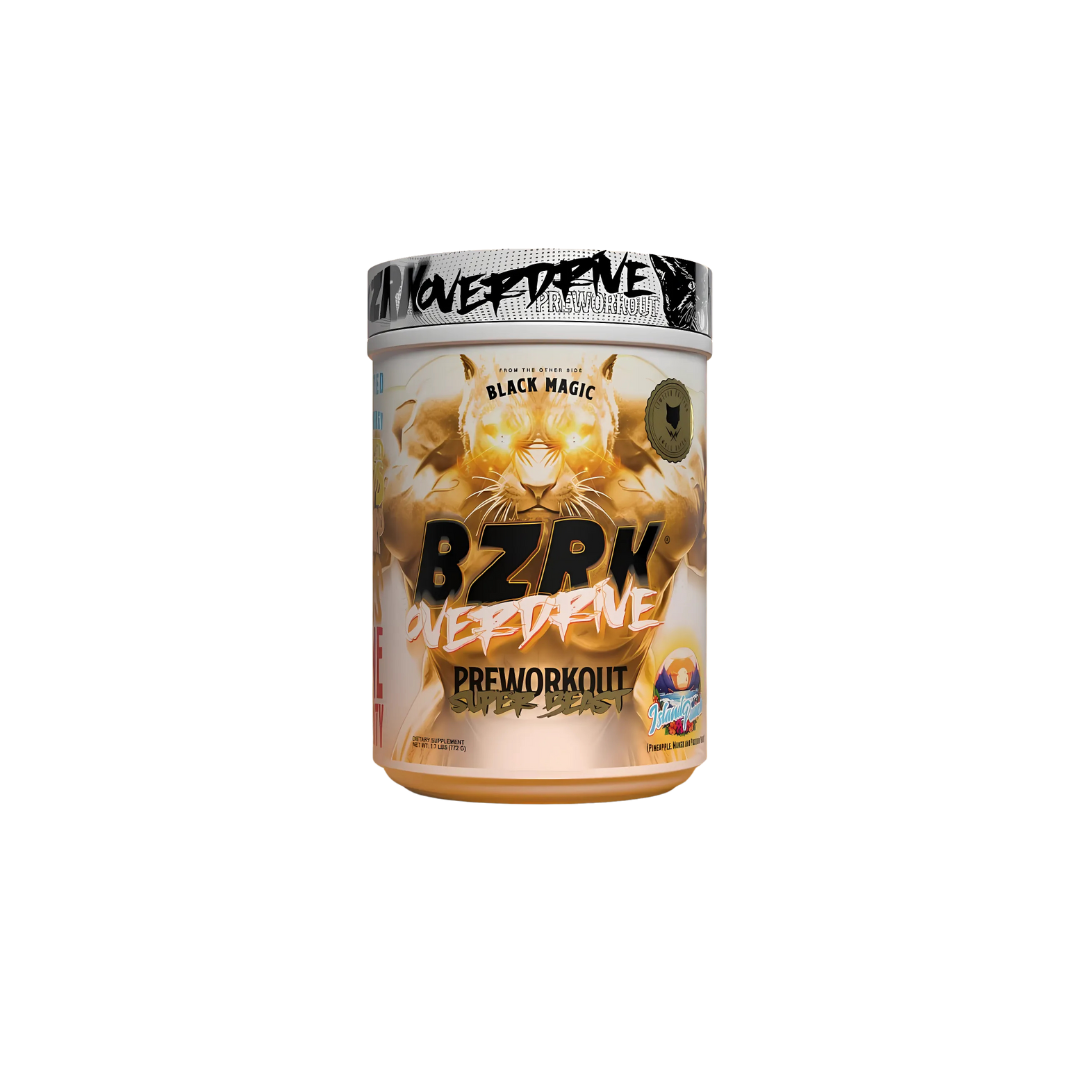 BZRK OVERDRIVE PRE-WORKOUT (40 SERVINGS) | BLACK MAGIC