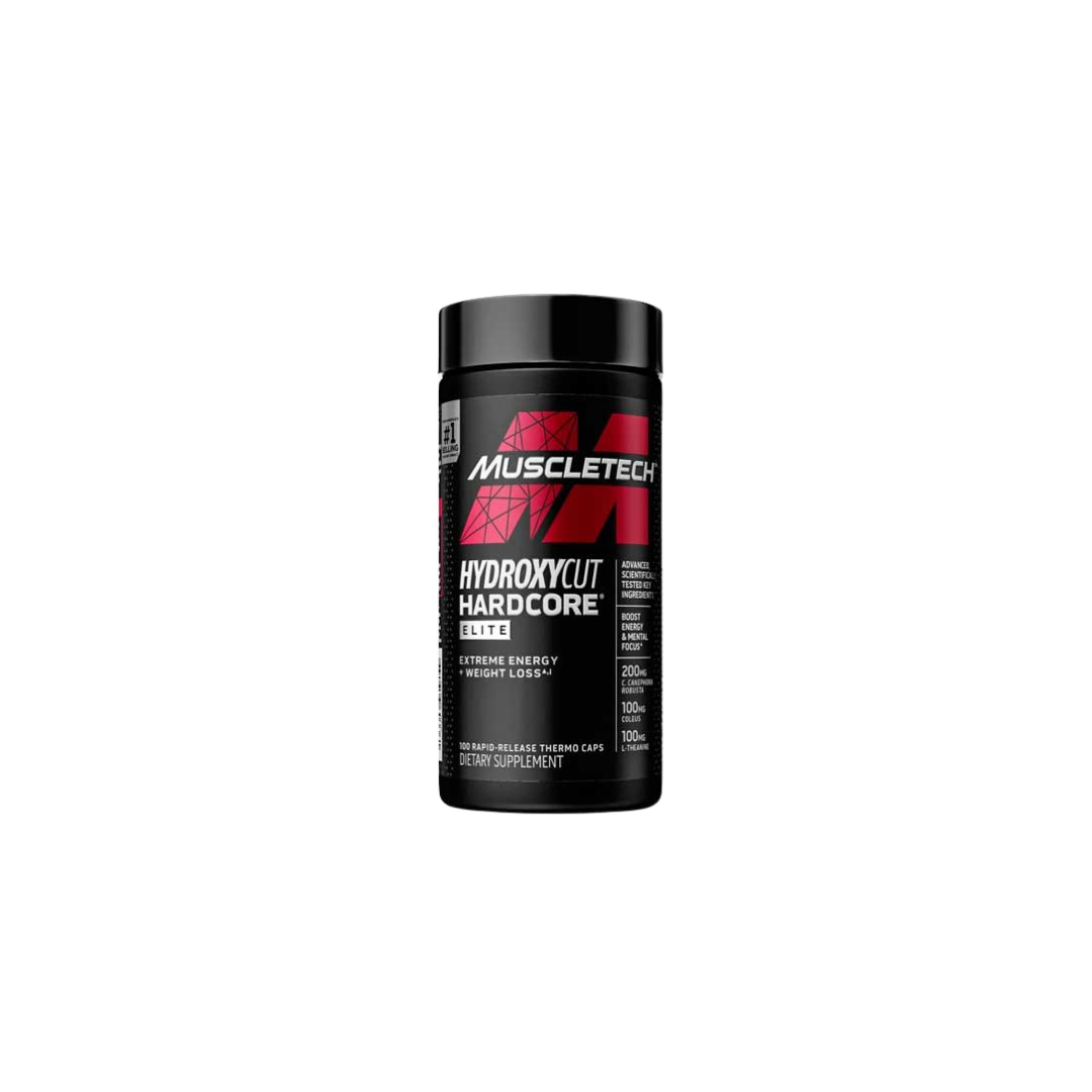 Hydroxycut Hardcore Elite 100 Capsulas | MuscleTech