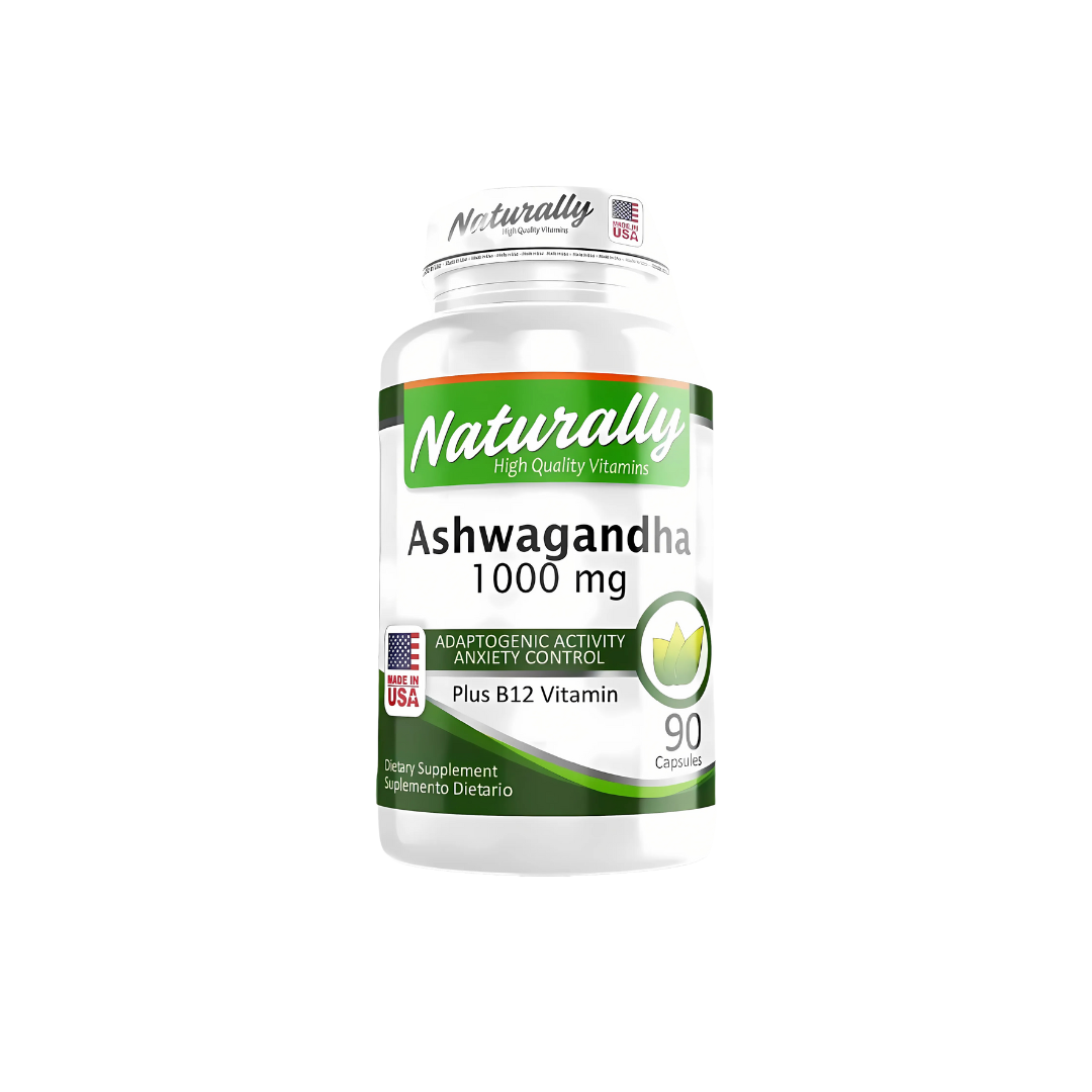 Ashwagandha 1000mg 90 capsulas | Naturally