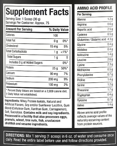 Proteína Iso Whey 5LB | MuscleTech