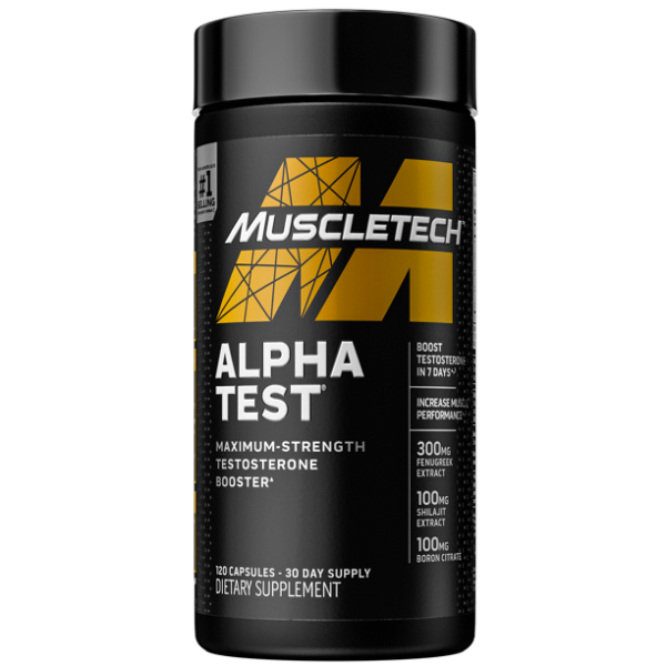 Alpha Test 120 caps | MuscleTech