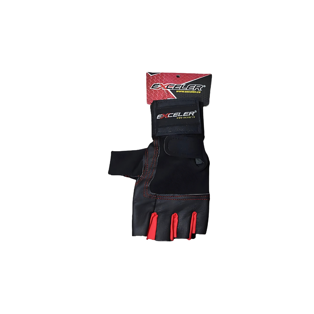 Imagen del producto: Guantes hombre en cuero con muñequera | Exceler