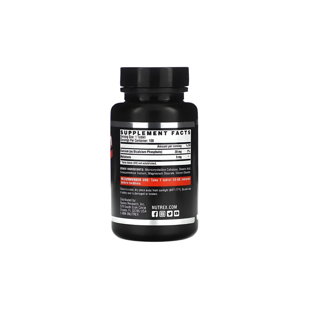 Imagen del producto: Melatonina 100 caps | Nutrex