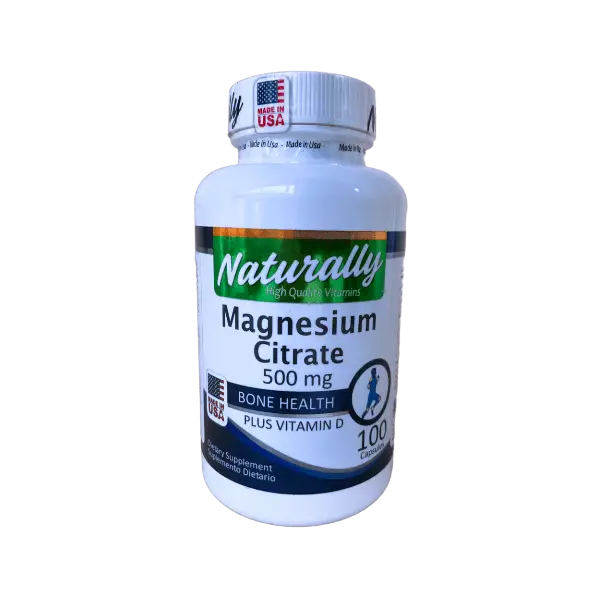 Imagen del producto: Citrato magnesio 100 caps | Naturally