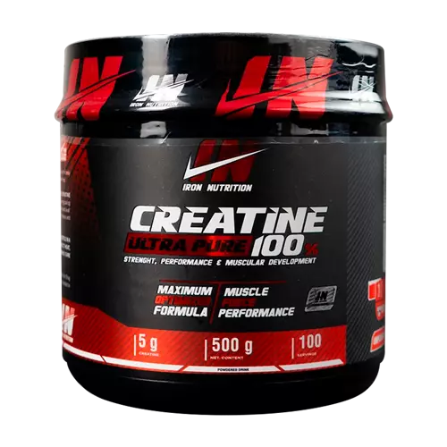 Creatina Ultra Pure 100 % monohidratada 100 servs | Iron Nutrition