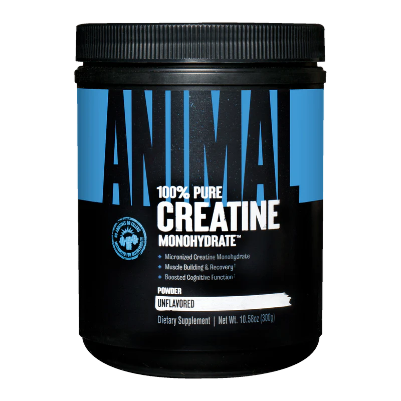 Creatina monohidratada Animal 60 servs | Universal Nutrition