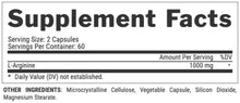 Cargar imagen en el visor de la galería, L-Arginine 1000 120 caps | Nutrex
