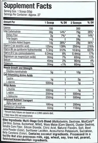 Cell Tech Creatine (+aminoácidos + carbos) 3LB | MuscleTech