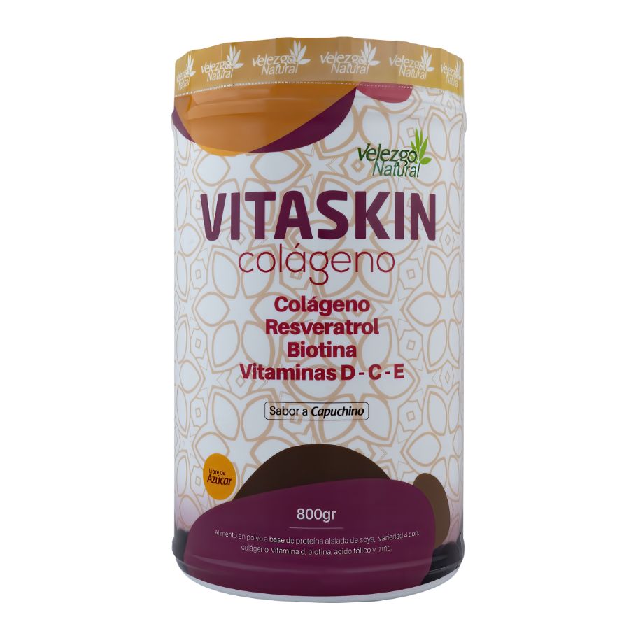 Vitaskin Colágeno hidrolizado y Biotina 800g | Velezgo