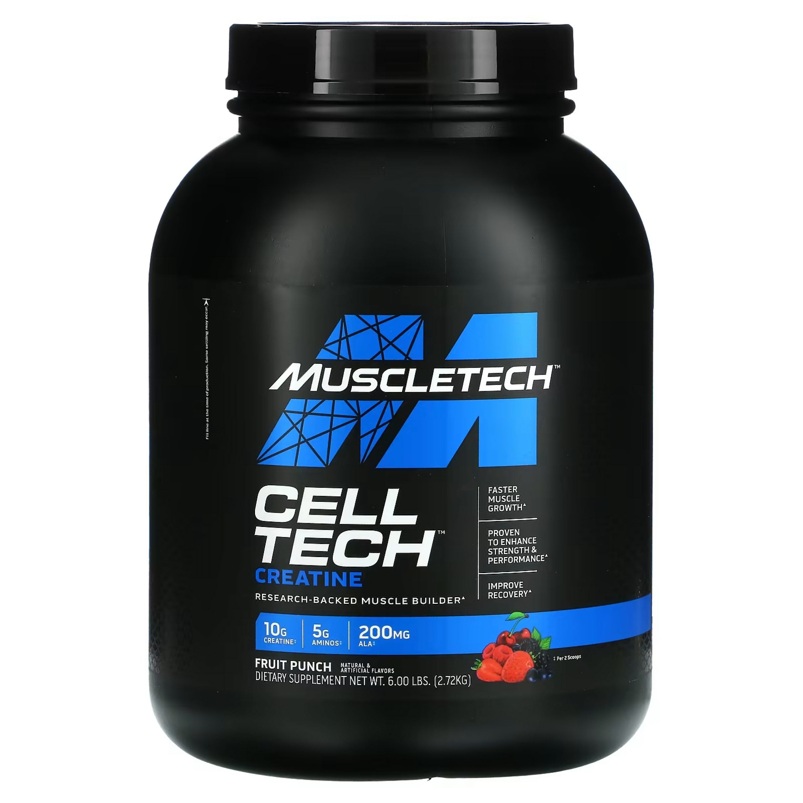Cell Tech Creatine (+aminoácidos + carbos) 6LB | MuscleTech – Massterfit