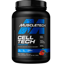 Cargar imagen en el visor de la galería, Cell Tech Creatine (+aminoácidos + carbos) 3LB | MuscleTech
