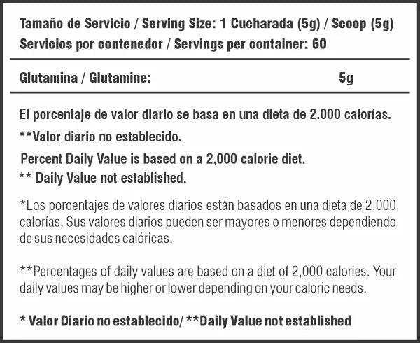 GL Glutamina lima limón 60 servs | Smart Nutrition