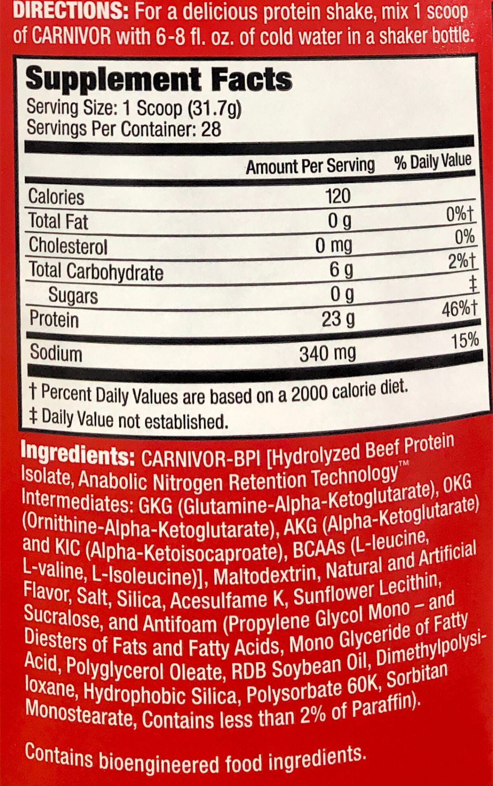 Carnivor Isolate 2 LB | MuscleMeds