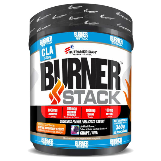 Burner Stack 60 servicios / Nutramerican Pharma