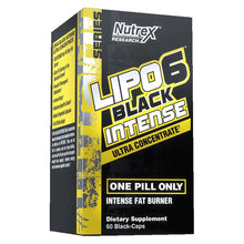 Cargar imagen en el visor de la galería, Lipo 6 Black Intense UC 60 cáps | Nutrex
