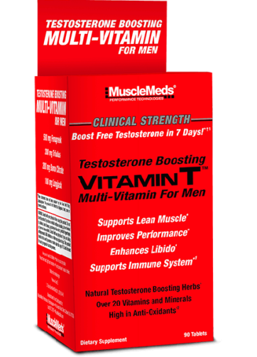 Vitamin T Testosterone Boosting 90 caps | MuscleMeds