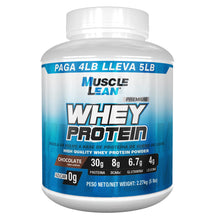 Cargar imagen en el visor de la galería, Premium Whey Protein 5 LB | MuscleLean
