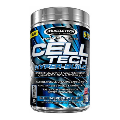 Cell Tech Hyperbuild (Creatina + Aminoácidos + Electrolitos) | MuscleTech